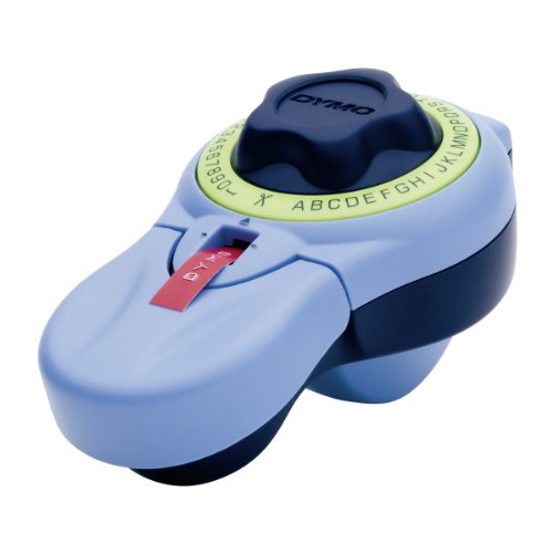 Dymo Junior - Máquina de gofrado, 9 mm, color azul Dymo Junior - Máquina de gofrado, 9 mm, color azul