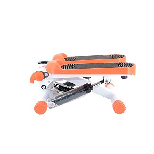 DZWLYX Plataforma Stepper Stepper Home Mini Cinta De Correr Steppers Silenciosos Escaleras Hidráulicas Escaladores Hogar Stepper Pierda Peso Pierna Adelgazamiento Equipo De Fitness (Color : Orange)