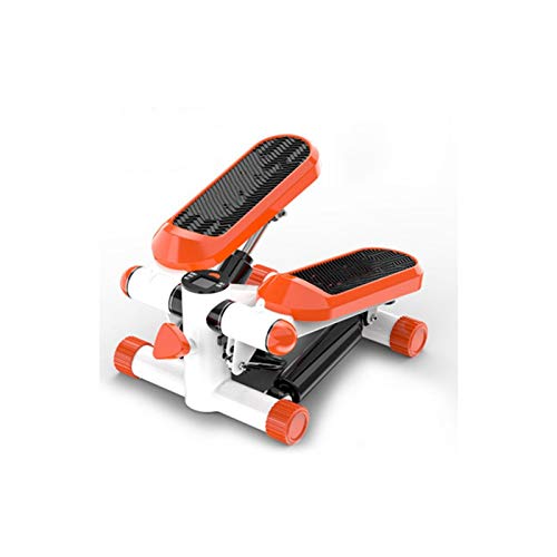 DZWLYX Plataforma Stepper Stepper Home Mini Cinta De Correr Steppers Silenciosos Escaleras Hidráulicas Escaladores Hogar Stepper Pierda Peso Pierna Adelgazamiento Equipo De Fitness (Color : Orange)