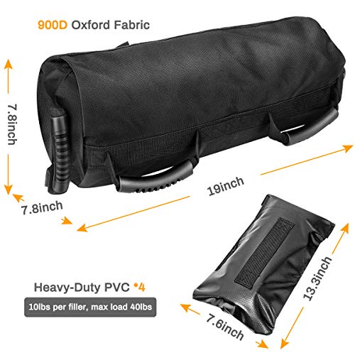 E-More Sacos de Arena Entrenamiento Pesado Sacos de Arena Ejercicio Sacos de Arena Bolsas con Pesas para Gimnasio en Casa Y Entrenamiento Cruzado E-More Sacos de Arena Entrenamiento Pesado Sacos de Arena Ejercicio Sacos de Arena Bolsas con Pesas para Gimnasio en Casa Y Entrenamiento Cruzado
