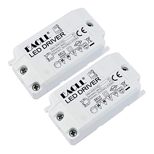 EACLL Transformador LED AC 240V a DC 12V 850mA 10W, Para drive de Menos de 10W MR11 G4 MR16 GU5.3 Bombillas LED y Tiras de Luz LED, Adaptador de Lámpara LED Controlador Alimentación, 2 Pack EACLL Transformador LED AC 240V a DC 12V 850mA 10W, Para drive de Menos de 10W MR11 G4 MR16 GU5.3 Bombillas LED y Tiras de Luz LED, Adaptador de Lámpara LED Controlador Alimentación, 2 Pack