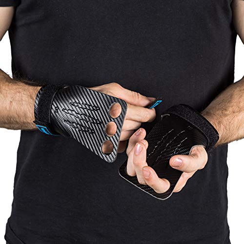 Earwaves ® Carbon Spino Grips 2 & 3 Agujeros - Calleras para Hombre y Mujer. Ideales para Gimnásticos, Calistenia, Dominadas, Pull ups, Muscle ups, Barra, Anillas, etc. Earwaves ® Carbon Spino Grips 2 & 3 Agujeros - Calleras para Hombre y Mujer. Ideales para Gimnásticos, Calistenia, Dominadas, Pull ups, Muscle ups, Barra, Anillas, etc.