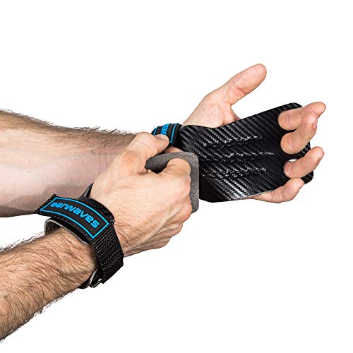 Earwaves ® Carbon Spino Grips 2 & 3 Agujeros - Calleras para Hombre y Mujer. Ideales para Gimnásticos, Calistenia, Dominadas, Pull ups, Muscle ups, Barra, Anillas, etc. Earwaves ® Carbon Spino Grips 2 & 3 Agujeros - Calleras para Hombre y Mujer. Ideales para Gimnásticos, Calistenia, Dominadas, Pull ups, Muscle ups, Barra, Anillas, etc.