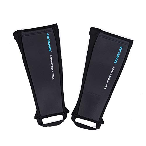 Earwaves ® Ungraze Shin Guards - Par de espinilleras de Neopreno de 5mm para Halterofilia, Box Jumps, Rope Climbs, Powerlifting, Cleans, Snatches. Earwaves ® Ungraze Shin Guards - Par de espinilleras de Neopreno de 5mm para Halterofilia, Box Jumps, Rope Climbs, Powerlifting, Cleans, Snatches.