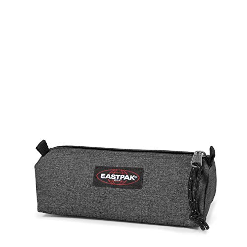 Eastpak Benchmark Single Estuche, 21 Cm, Gris (Black Denim) Eastpak Benchmark Single Estuche, 21 Cm, Gris (Black Denim)