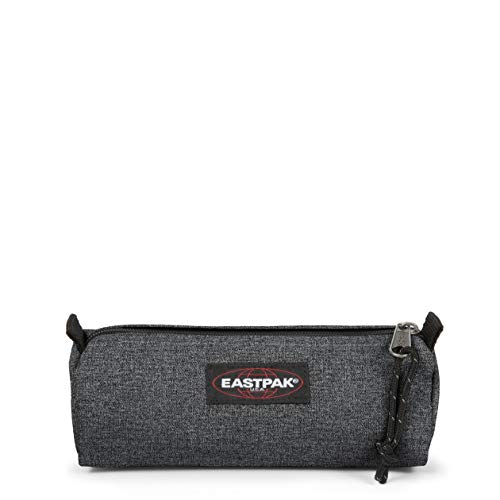Eastpak Benchmark Single Estuche, 21 Cm, Gris (Black Denim) Eastpak Benchmark Single Estuche, 21 Cm, Gris (Black Denim)