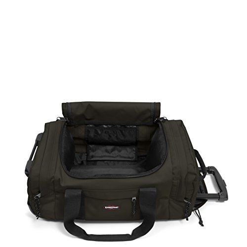 Eastpak Leatherface S Bolsa de Viaje, 56 cm, 38 litros, Verde (Bush Khaki)