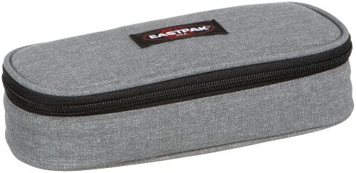 Eastpak Oval Single Estuche, 22 Cm, Gris (Sunday Grey)