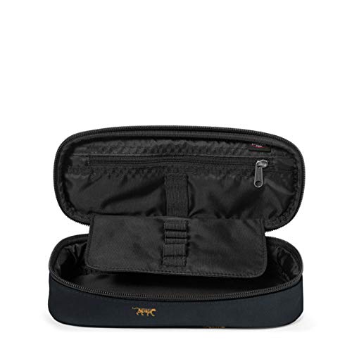 EASTPAK OVAL SINGLE Estuche, 5 cm, Mini Tiger (Negro)