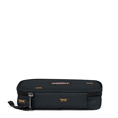 EASTPAK OVAL SINGLE Estuche, 5 cm, Mini Tiger (Negro)