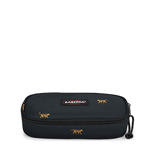 EASTPAK OVAL SINGLE Estuche, 5 cm, Mini Tiger (Negro) EASTPAK OVAL SINGLE Estuche, 5 cm, Mini Tiger (Negro)