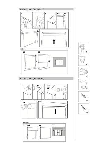 Easydeco - Estor Enrollable Daylight Translúcido (Gris, 180_x_250_cm) Easydeco - Estor Enrollable Daylight Translúcido (Gris, 180_x_250_cm)