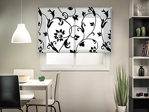 Easydeco Estor Enrollable Estampado Flores Campanilla (90_x_175_cm) Easydeco Estor Enrollable Estampado Flores Campanilla (90_x_175_cm)