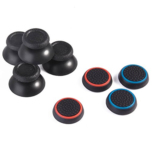 eBoot Analógico Controlador de Joystick y Tapa de Joystick para Controladores PS4, 8 Piezas eBoot Analógico Controlador de Joystick y Tapa de Joystick para Controladores PS4, 8 Piezas