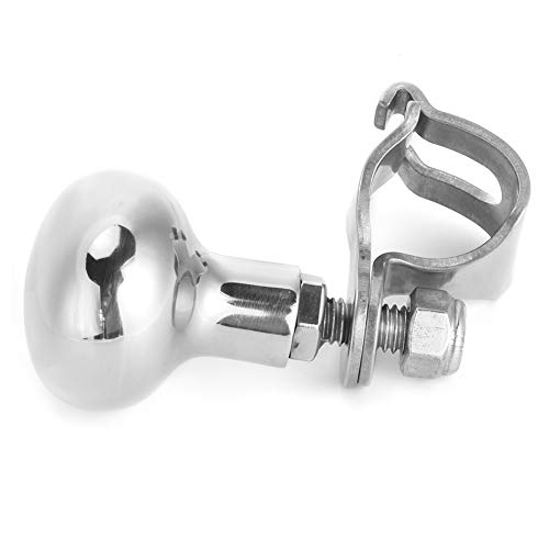 EBTOOLS Rueda giratoria de la perilla del volante, acero inoxidable 316 Perilla del volante Boosters auxiliares Mango de bola Accesorio para barco EBTOOLS Rueda giratoria de la perilla del volante, acero inoxidable 316 Perilla del volante Boosters auxiliares Mango de bola Accesorio para barco