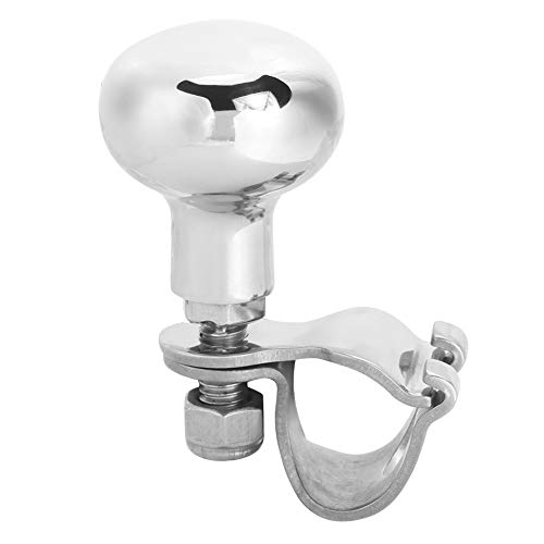 EBTOOLS Rueda giratoria de la perilla del volante, acero inoxidable 316 Perilla del volante Boosters auxiliares Mango de bola Accesorio para barco EBTOOLS Rueda giratoria de la perilla del volante, acero inoxidable 316 Perilla del volante Boosters auxiliares Mango de bola Accesorio para barco