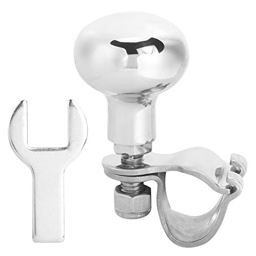 EBTOOLS Rueda giratoria de la perilla del volante, acero inoxidable 316 Perilla del volante Boosters auxiliares Mango de bola Accesorio para barco EBTOOLS Rueda giratoria de la perilla del volante, acero inoxidable 316 Perilla del volante Boosters auxiliares Mango de bola Accesorio para barco