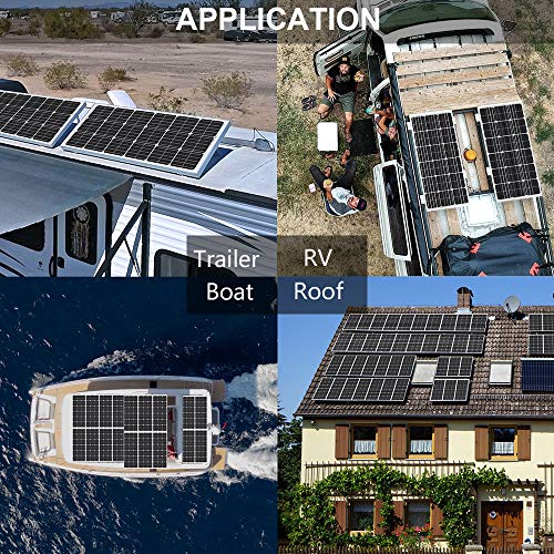 ECO-WORTHY Conjunto de paneles solares de 360 ​​W: panel solar de 20 W + controlador de carga solar de 30 A + cable solar de 5 m + inversor de 1000 W y 12 V