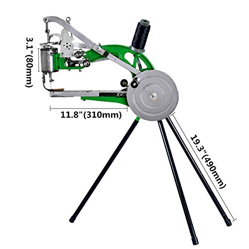 ECO-WORTHY Máquina de reparación manual de zapatos, Máquina de coser zapatos, Máquina de reparación de calzado