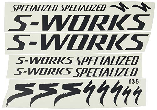 Ecoshirt AU-HMZI-FGPY Pegatinas S-Works F35 Vinilo Adesivi Decal Aufkleber Клей MTB Stickers Bike, Negro Ecoshirt AU-HMZI-FGPY Pegatinas S-Works F35 Vinilo Adesivi Decal Aufkleber Клей MTB Stickers Bike, Negro