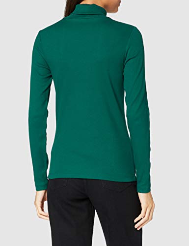 edc by Esprit 100CC1K332 Camiseta, 375/Dark Teal Green, XS para Mujer