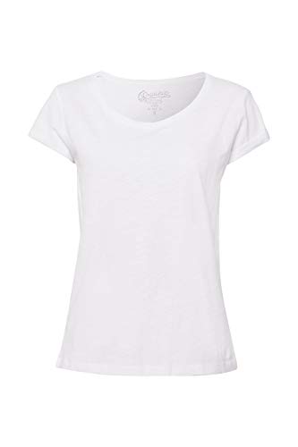 edc by Esprit 999cc1k802 Camisa Manga Larga, Blanco (White 100), Medium para Mujer