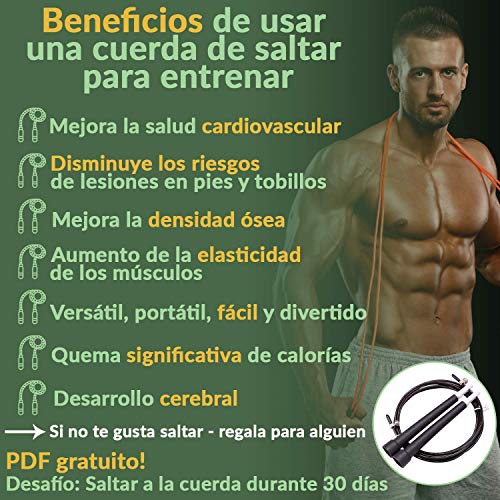 EDM - Chaleco Faja Adelgazante Hombre con Cuerda Saltar - Faja Reductora Hombre Adelgazante - Camiseta Reductora Hombre - Chaleco Fajas de Neopreno para Adelgazar - Camiseta Efecto Sauna Hombre - M