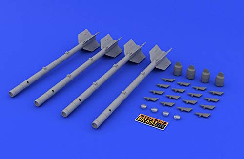 Eduard EDB648028 - Kit de misilería Sidewinder 1:48 -AIM-9B, Variado Eduard EDB648028 - Kit de misilería Sidewinder 1:48 -AIM-9B, Variado