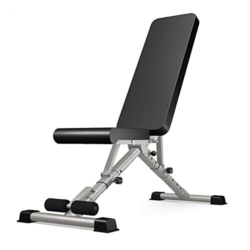 EEUK Banco Multifuncional de Peso,Sistema para Entrenar los Abdominales.inclinación Plegable para Entrenamiento en Casa, Gimnasio, Ejercicio, Banco de Prensa,Carga MáX 300kgs EEUK Banco Multifuncional de Peso,Sistema para Entrenar los Abdominales.inclinación Plegable para Entrenamiento en Casa, Gimnasio, Ejercicio, Banco de Prensa,Carga MáX 300kgs