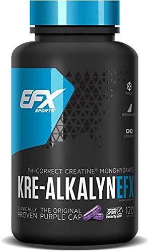 EFX Suplemento Alimenticio "Kre-Alkalyn Standard" - 120 Cápsulas
