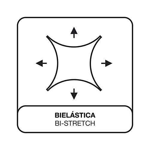 Eiffel Textile Funda de Sofa Monaco Elastica Adaptable Lisa, 94% poliéster 6% Elastano, Gris, 3 Plazas (180-240 cm) Eiffel Textile Funda de Sofa Monaco Elastica Adaptable Lisa, 94% poliéster 6% Elastano, Gris, 3 Plazas (180-240 cm)
