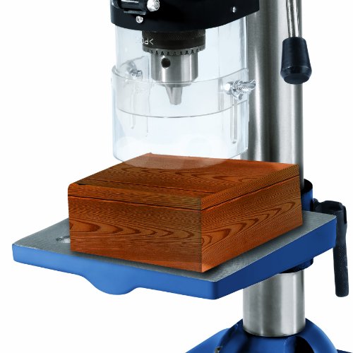 Einhell BT-BD 501 - Taladro de columna, 9 niveles, 280 - 2350 rpm, 500 W, 230 V, color negro y azul