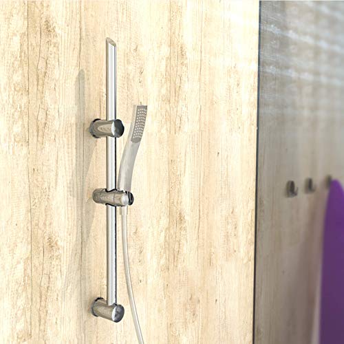 EISL DXZ-08 Signo - Barra de pared con soporte de pared (70 cm, acero inoxidable cromado) EISL DXZ-08 Signo - Barra de pared con soporte de pared (70 cm, acero inoxidable cromado)