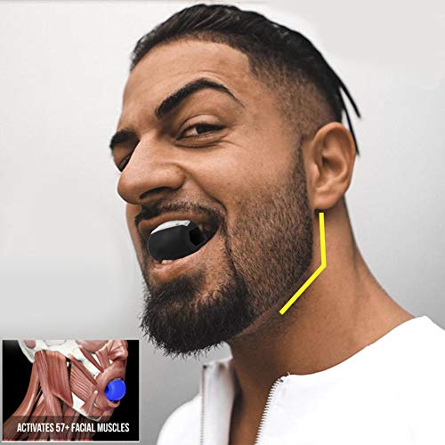Ejercitador de mandíbula Tóner Facial Tonificador Facial Ejercitador Equipo Tonificador De Cuello Herramienta De Belleza Facial Ejercicio de la Línea de la Mandíbula (Azul) Ejercitador de mandíbula Tóner Facial Tonificador Facial Ejercitador Equipo Tonificador De Cuello Herramienta De Belleza Facial Ejercicio de la Línea de la Mandíbula (Azul)