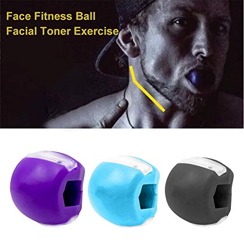 Ejercitador de mandíbula Tóner Facial Tonificador Facial Ejercitador Equipo Tonificador De Cuello Herramienta De Belleza Facial Ejercicio de la Línea de la Mandíbula (Azul) Ejercitador de mandíbula Tóner Facial Tonificador Facial Ejercitador Equipo Tonificador De Cuello Herramienta De Belleza Facial Ejercicio de la Línea de la Mandíbula (Azul)