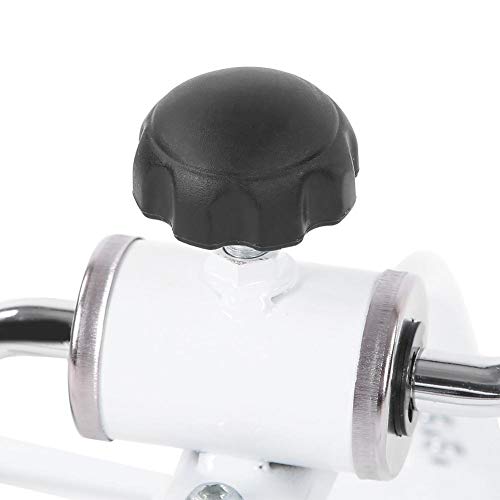 Ejercitador de Pedal Portátil Mini Ejercicio de Bicicleta Estática Pedal para Ejercicio en Interiores Ejercitador de Brazos y Piernas Aparato de Ejercicios para Hogar y Oficina