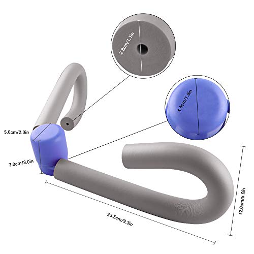 EKKONG Toner de Muslo, Entrenador Multifuncional de Muslos Dispositivo, Muslos, GlĂșteos, Aparatos de Pecho, Ejercitador de Muslos para El Hogar, Fitness Adelgazante Toner de Muslo Ejercitador (Gris) EKKONG Toner de Muslo, Entrenador Multifuncional de Muslos Dispositivo, Muslos, GlĂșteos, Aparatos de Pecho, Ejercitador de Muslos para El Hogar, Fitness Adelgazante Toner de Muslo Ejercitador (Gris)