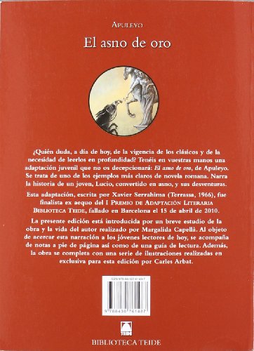 El Asno de Oro, Apuleyo, Colección Biblioteca Teide: 66