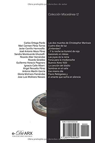 El caso del reloj desaparecido: 12 (Miscelánea) El caso del reloj desaparecido: 12 (Miscelánea)