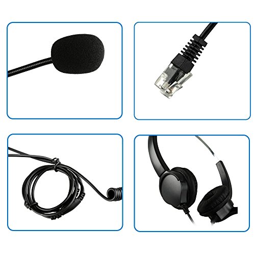 El Centro de llamadas, AGPtek Binaural Auriculares con Cancelación de Ruido Micrófono con cable y escritorio de cristal cabeza RJ9 4 contactos teléfono-servicios de consultoría por teléfono, seguros, bancos, hospitales, empresas, etc.. El Centro de llamadas, AGPtek Binaural Auriculares con Cancelación de Ruido Micrófono con cable y escritorio de cristal cabeza RJ9 4 contactos teléfono-servicios de consultoría por teléfono, seguros, bancos, hospitales, empresas, etc..