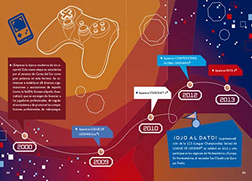 El gran libro de los esports (edición 2018): Las mejores competiciones, récords y jugadores (No ficción ilustrados)
