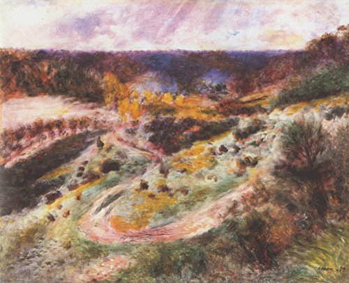 El Museo Outlet – Paisaje en warg emont de Renoir – Póster Print Online comprar (76,2 x 101,6 cm)