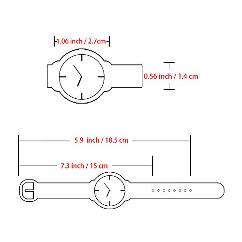 El Reloj de Niños de Vinmori, Reloj de Cuarzo con Dibujos Animados Bonitos de 3D a Prueba de Agua Regalo para Chicos Niños y Niñas Coche-Negro