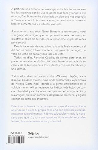 El secreto de las zonas azules: Comer y vivir como la gente más sana del mundo (Divulgación)