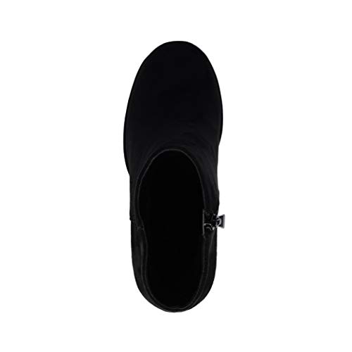 Elara Botines Chelsea para Mujer Chunkyrayan Negro HQ115 Black-38 Elara Botines Chelsea para Mujer Chunkyrayan Negro HQ115 Black-38