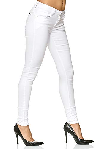 Elara Pantalones Vaqueros Mujer Push Up Skinny Chunkyrayan Blanco P Y5110 White 40 (L) Elara Pantalones Vaqueros Mujer Push Up Skinny Chunkyrayan Blanco P Y5110 White 40 (L)