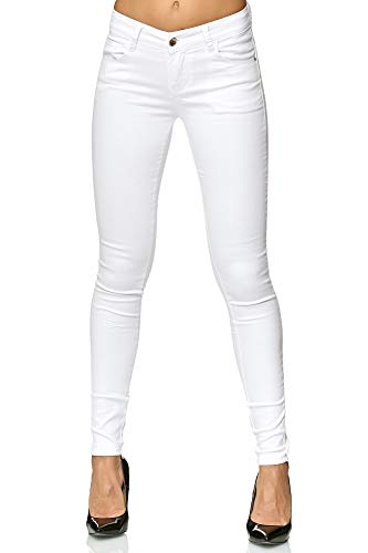 Elara Pantalones Vaqueros Mujer Push Up Skinny Chunkyrayan Blanco P Y5110 White 40 (L) Elara Pantalones Vaqueros Mujer Push Up Skinny Chunkyrayan Blanco P Y5110 White 40 (L)