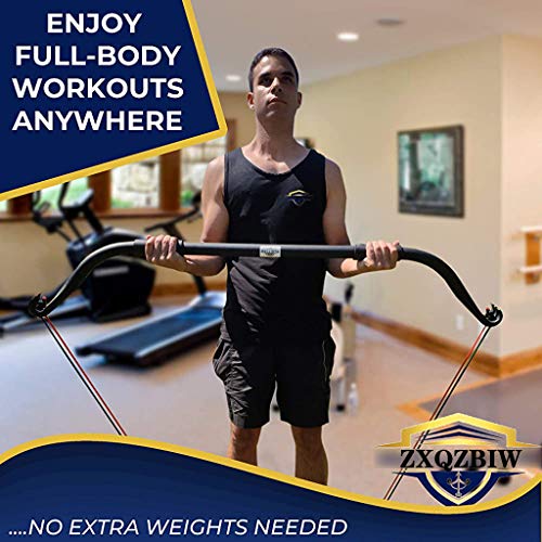 Elásticos de fitness Arco de Entrenamiento, Bandas de Resistencia Portátiles para Gimnasio En Casa, Sistema De Equipos de Fitness, Equipo de Entrenamiento de Levantamiento de Pesas Bandas elásticas Elásticos de fitness Arco de Entrenamiento, Bandas de Resistencia Portátiles para Gimnasio En Casa, Sistema De Equipos de Fitness, Equipo de Entrenamiento de Levantamiento de Pesas Bandas elásticas