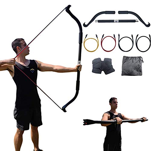 Elásticos de fitness Arco de Entrenamiento, Bandas de Resistencia Portátiles para Gimnasio En Casa, Sistema De Equipos de Fitness, Equipo de Entrenamiento de Levantamiento de Pesas Bandas elásticas Elásticos de fitness Arco de Entrenamiento, Bandas de Resistencia Portátiles para Gimnasio En Casa, Sistema De Equipos de Fitness, Equipo de Entrenamiento de Levantamiento de Pesas Bandas elásticas