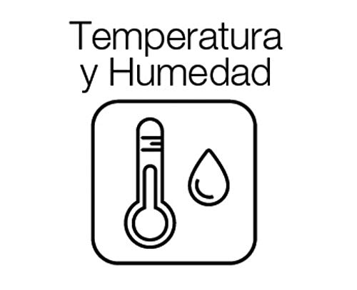 ELBE RP-2005-B Reloj de pared con termómetro e higrómetro, mide temperatura y humedad, 25 cm diámetro, panel blanco marco blanco, funciona con pilas, color blanco ELBE RP-2005-B Reloj de pared con termómetro e higrómetro, mide temperatura y humedad, 25 cm diámetro, panel blanco marco blanco, funciona con pilas, color blanco